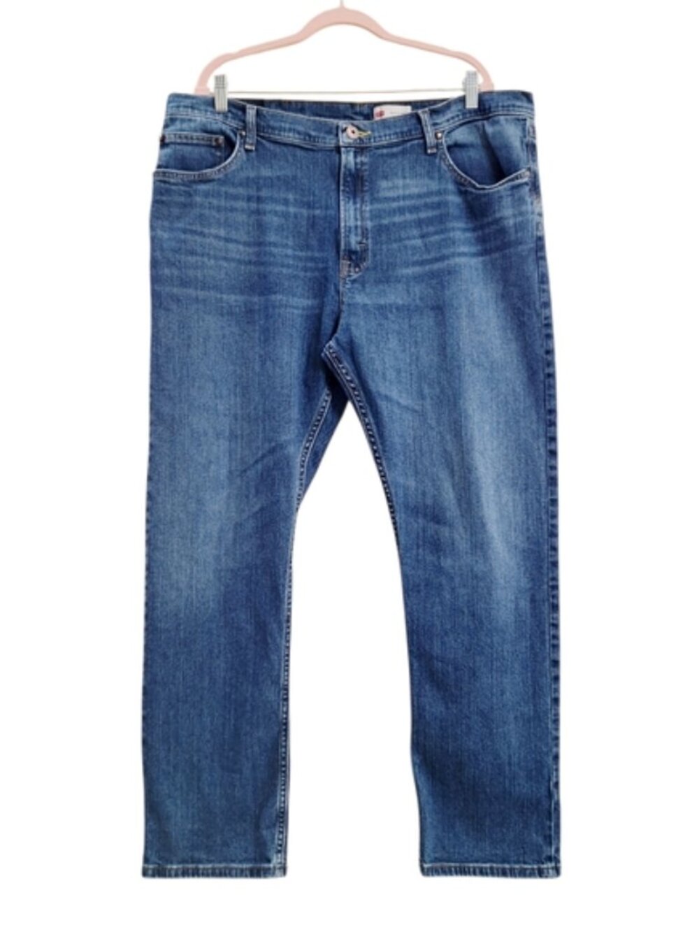 Wrangler Men´s Slim Straight 42 x 30 Denim Classic Jeans